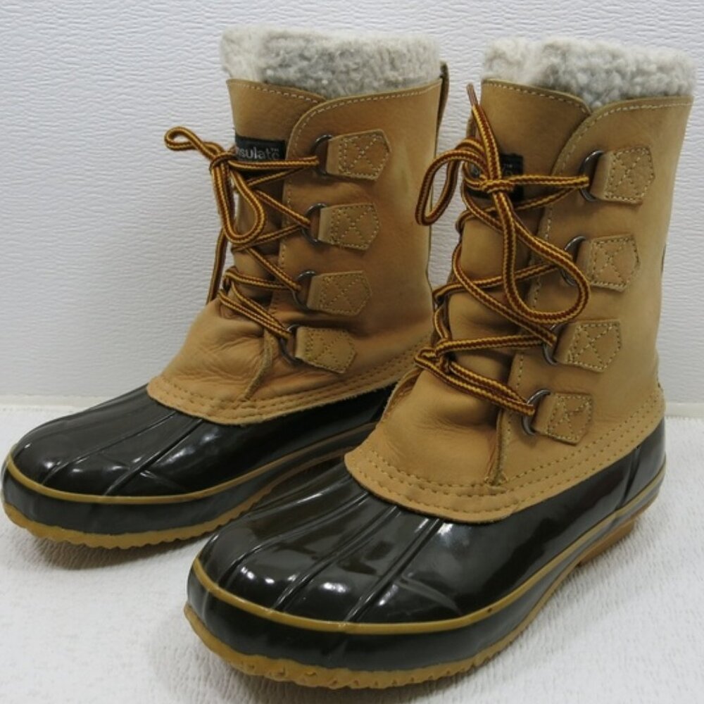 Northwest Territory Hunting Duck Boots Nubuck Leather Rubber Leather Insulated 4
